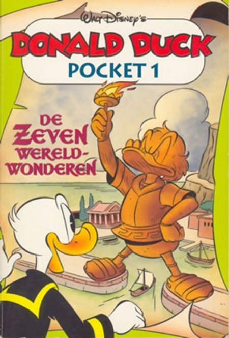 001 - Donald Duck pocket - De zeven wereldwonderen