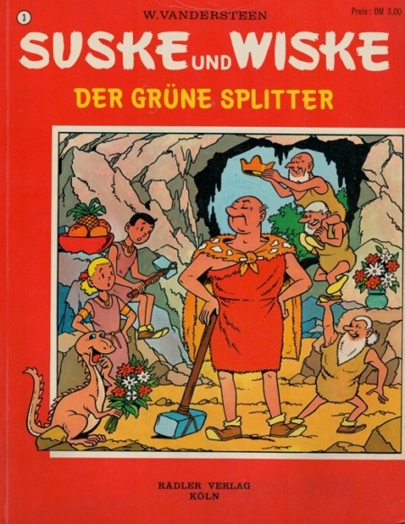 03.Suske und Wiske - Der grüne splitter (RÄDLER VERLAG KÖLN)