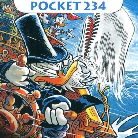 234.Donald Duck pocket - De jacht op de witte potvis