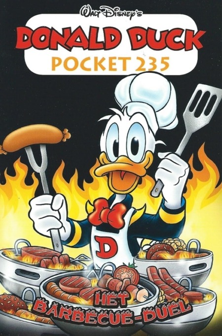 235.Donald Duck pocket - Het barbecue-duel