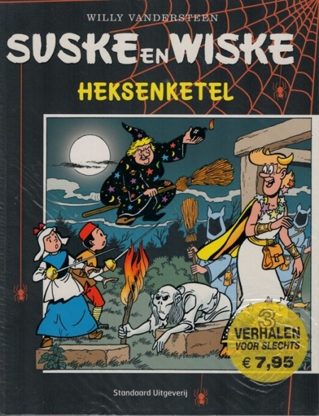 Suske en Wiske - De heksenketel - 2003 - met de hippe heksen, de zwarte madam en de mysterieuze mijn