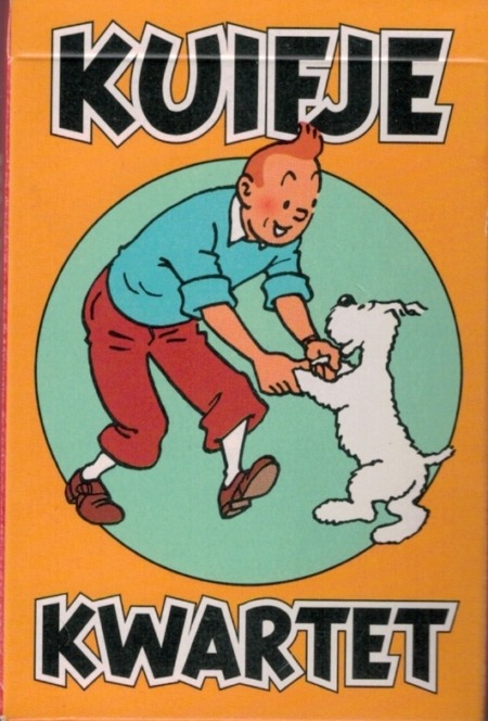 Kuifje kwartetspel - 1993 - Carta mundi - Hergé