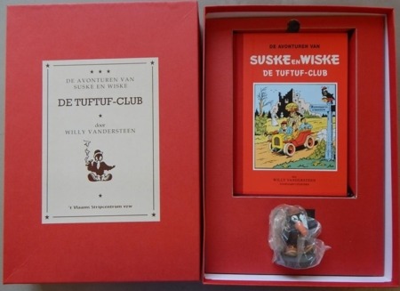 Suske en Wiske - De tuftuf-club - Luxe doos + beeldje raaf - 2000