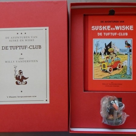 Suske en Wiske - De tuftuf-club - Luxe doos + beeldje raaf - 2000