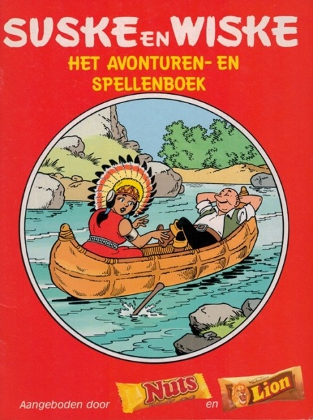 Suske en Wiske - Het avonturen en spellenboek - Nuts - Lion - 1987